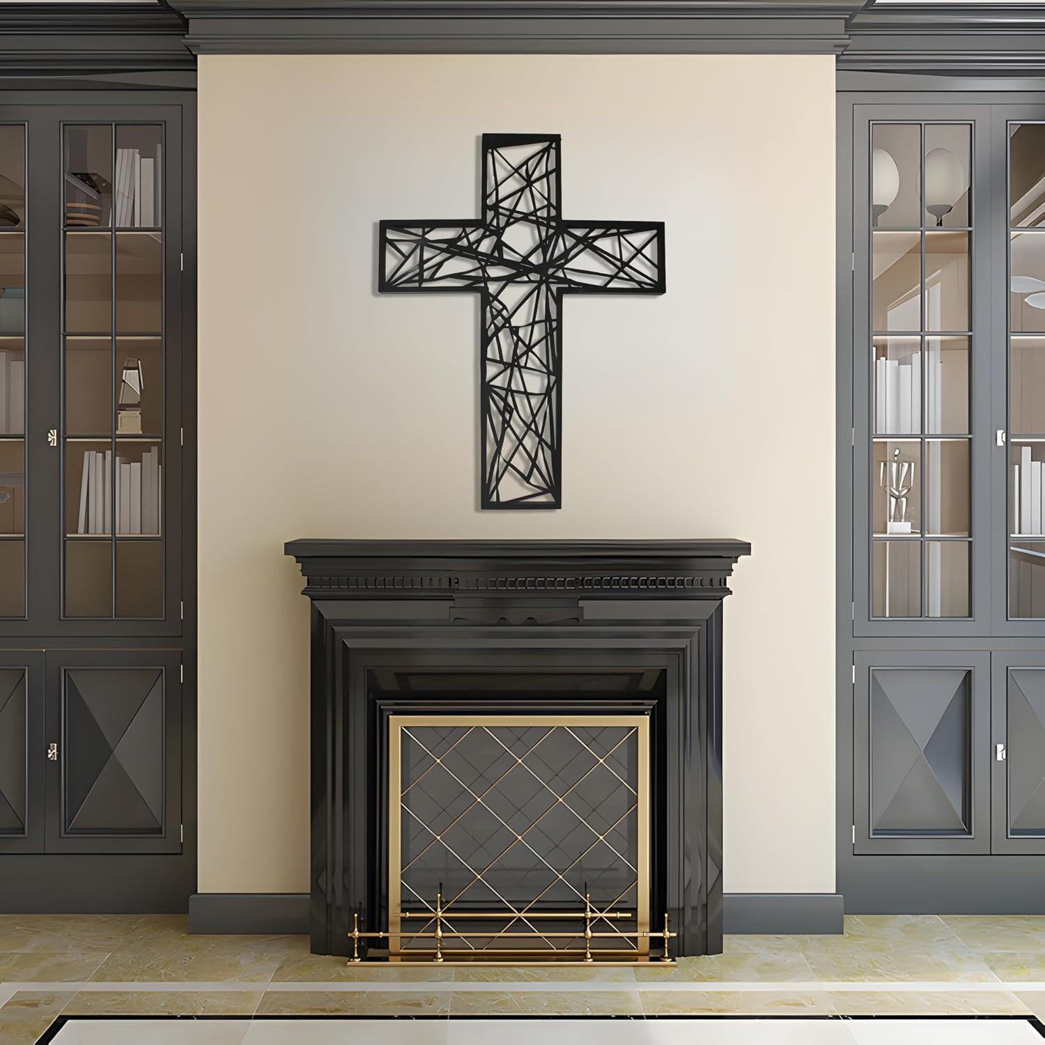 Our Honest Review: DuiDuiQ Handcrafted⁢ Metal Jesus Cross‌ Wall Art