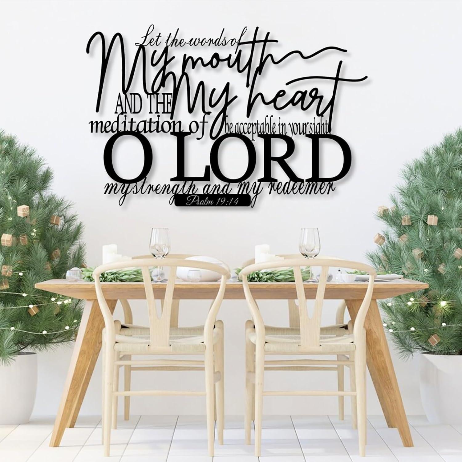 Why we Love the Yemwot ⁤Metal Bible ‍Verse Wall Decor