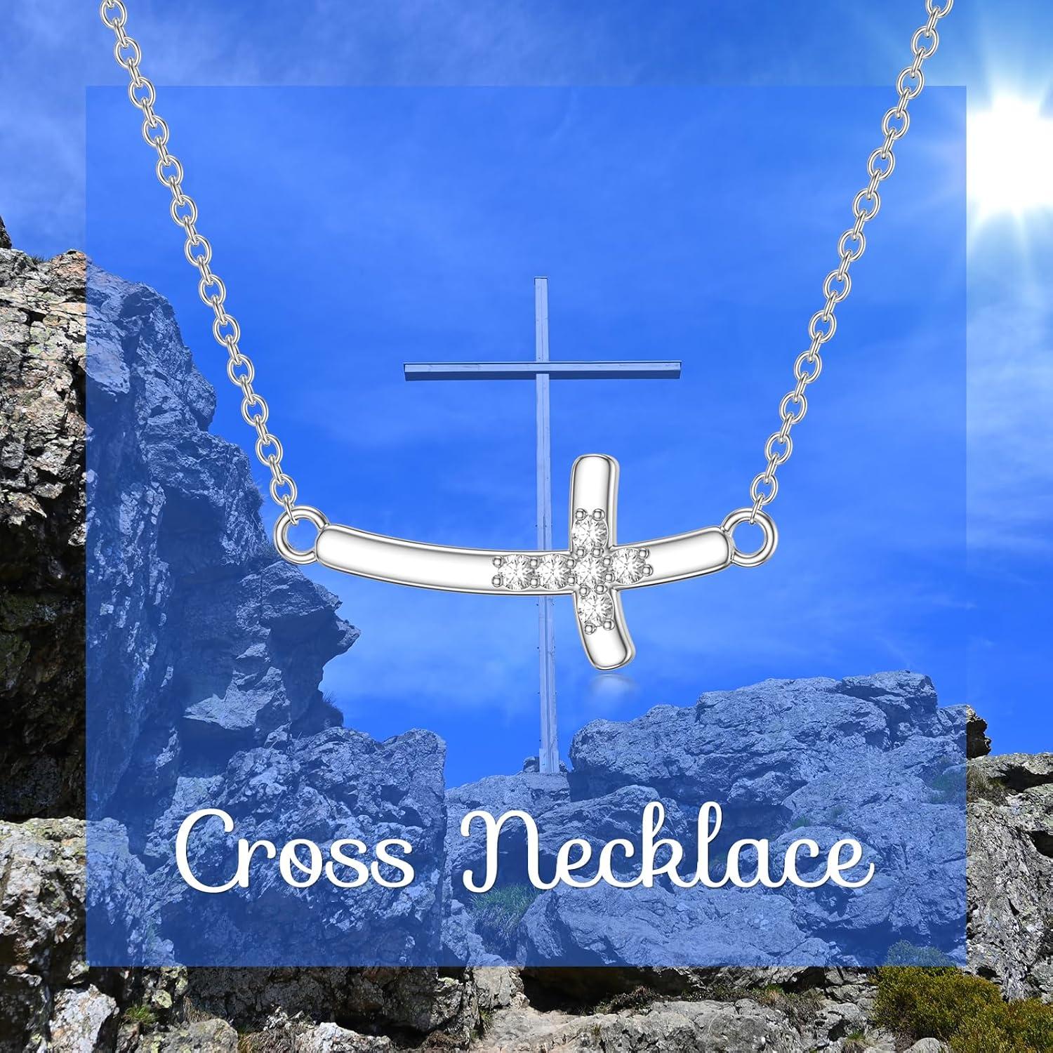 Our Honest Review of the BETHZA Diamond Cross Necklace for Women