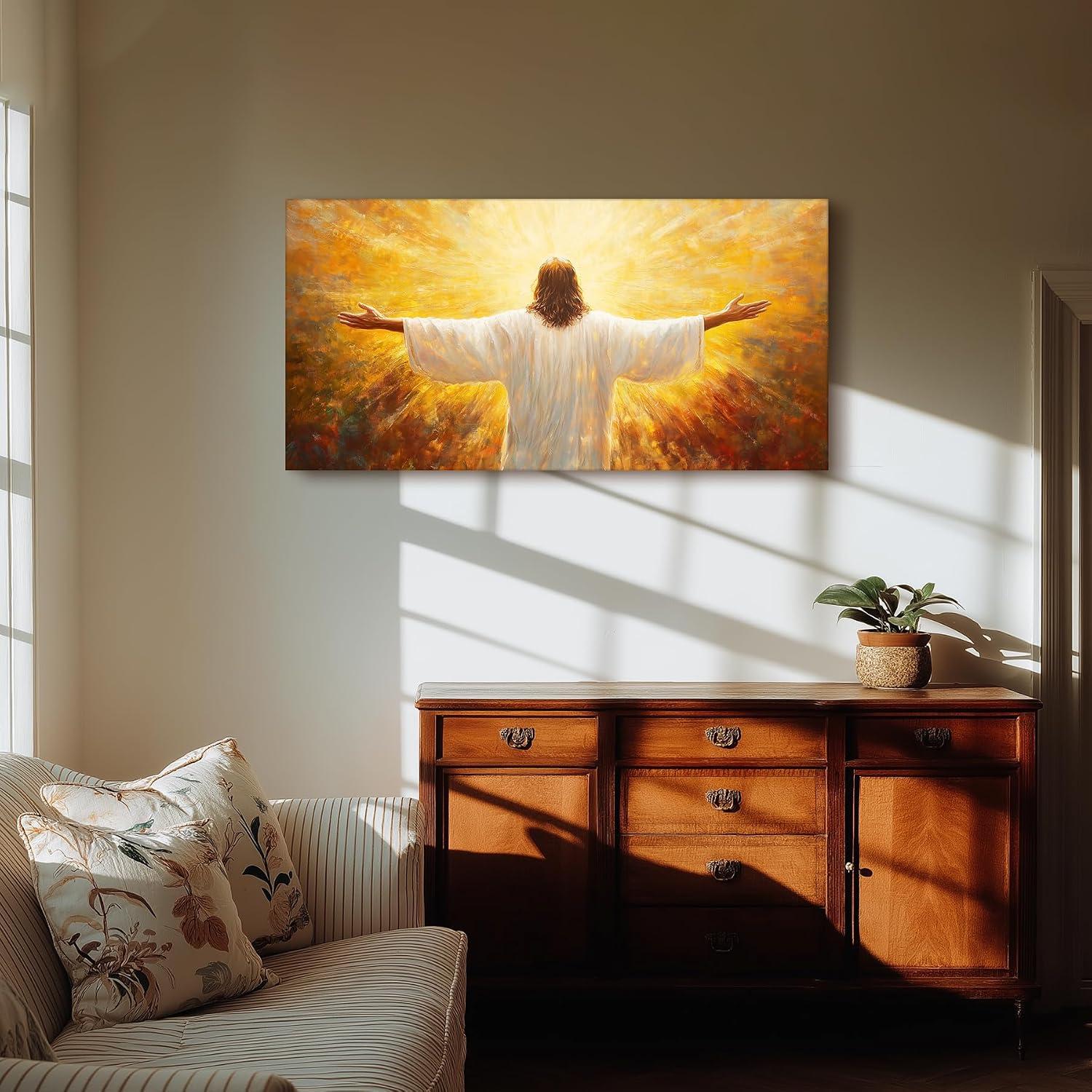 Our Review: SERIMINO Christian Jesus Canvas Art’s Beauty & Quality