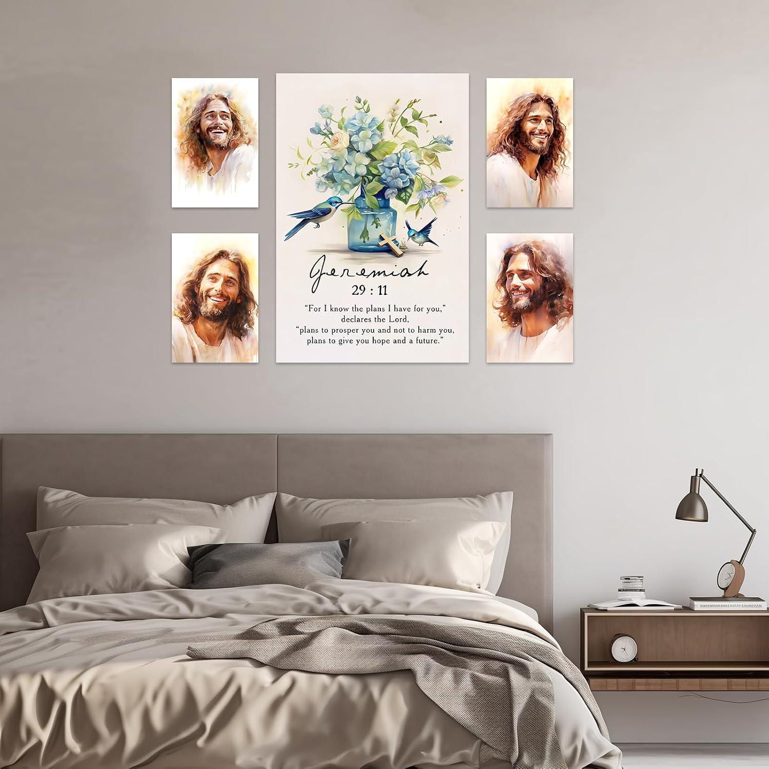 Our Honest Review: ​CCWACPP ‌Laughing Jesus Wall Art 24x36