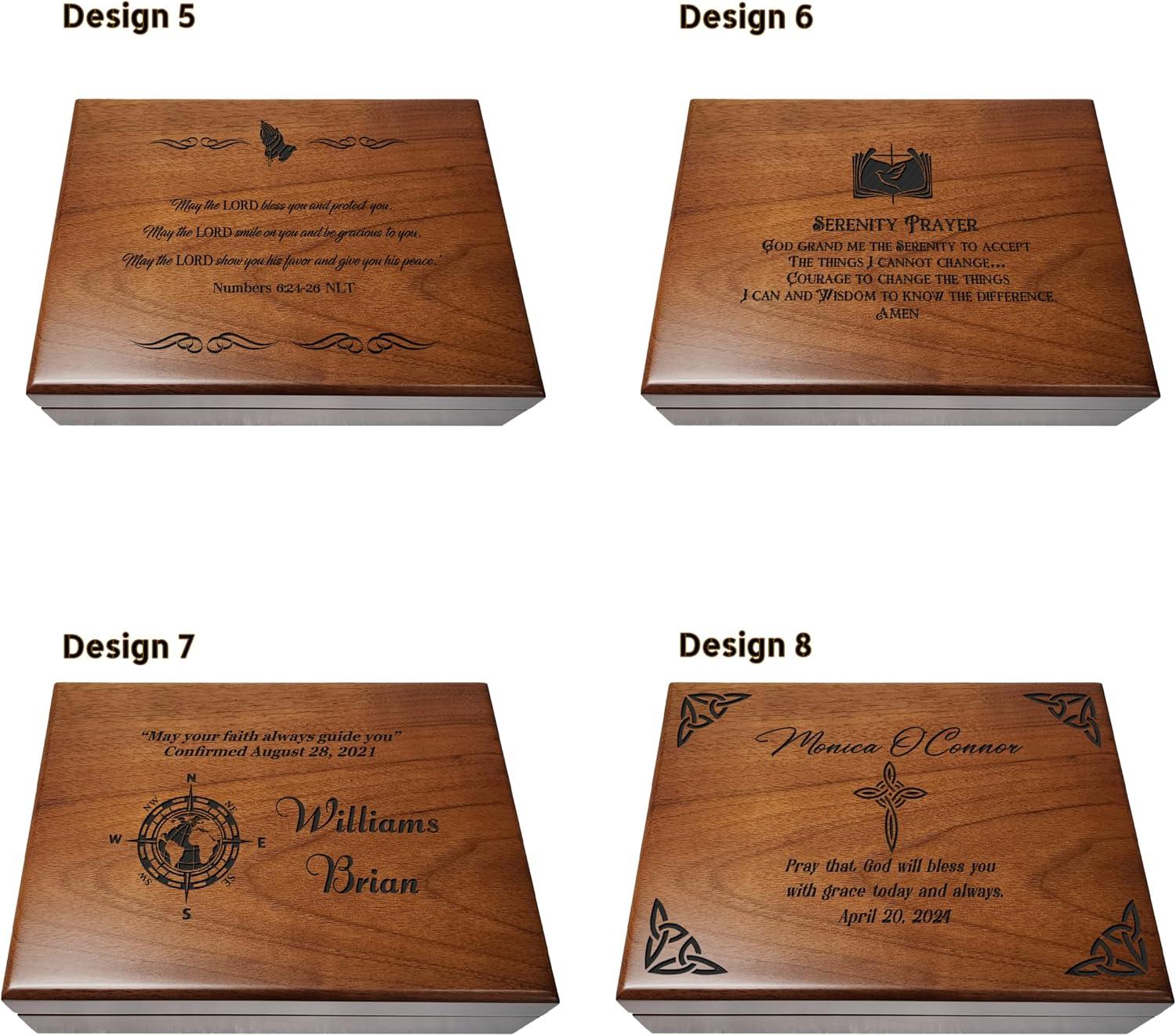 Our Review: Beautiful Personalized Wooden Scripture Prayer Box