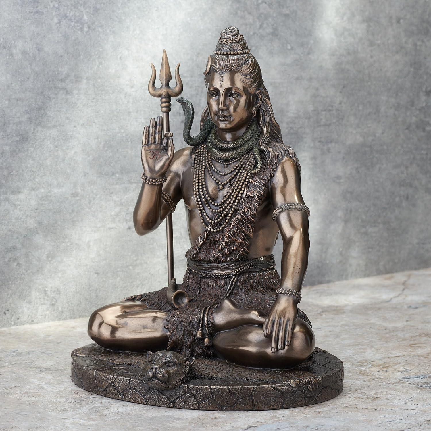 Our Review:⁢ Stunning Veronese Lord shiva‍ Statue’s Craftsmanship & Detail