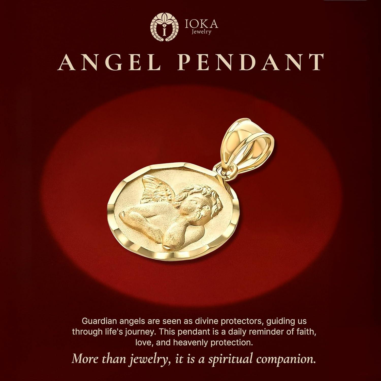 Our Honest Take on the ioka 14K⁤ Gold Guardian angel Pendant