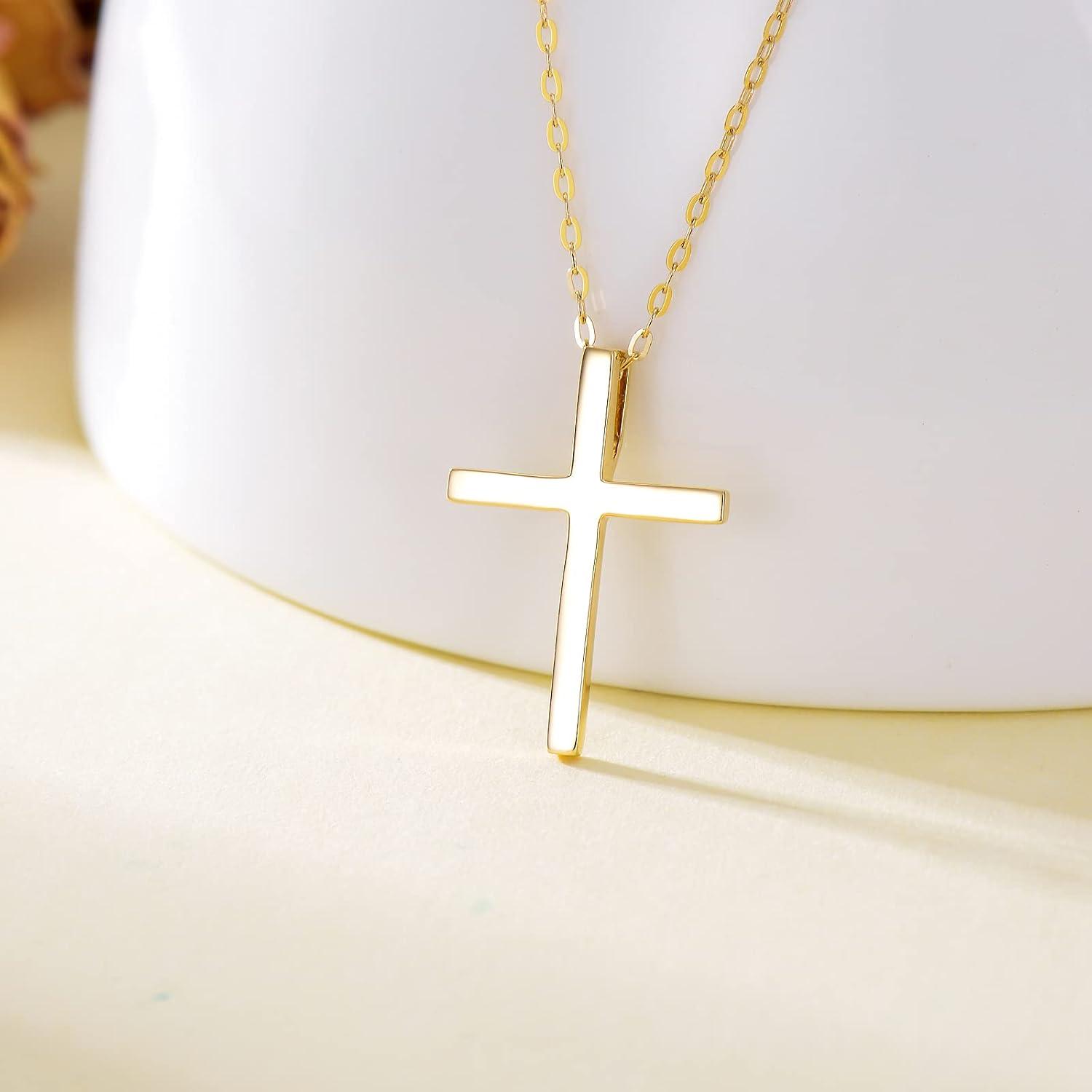 Our Honest Review of the 14kt ⁢Solid Gold Cross Necklace for⁣ Women