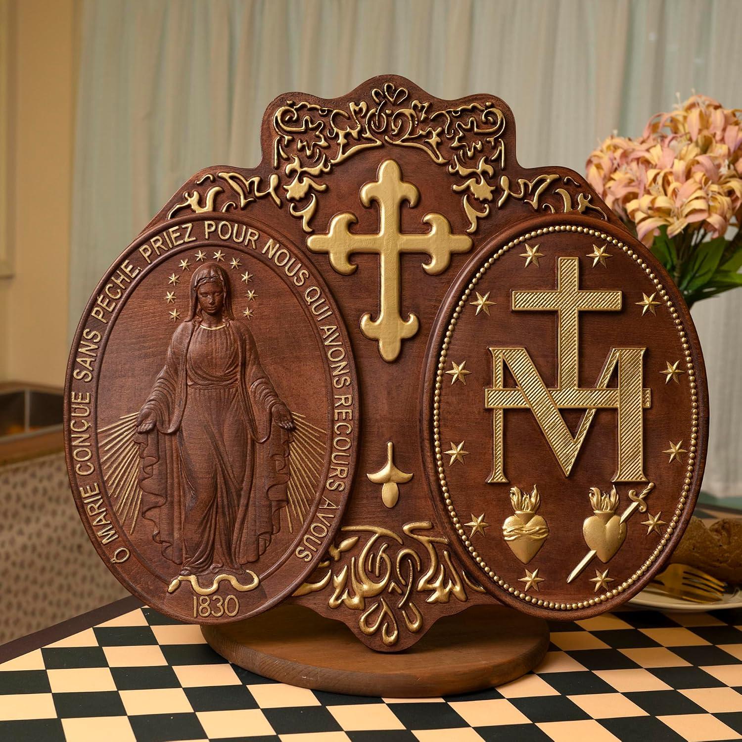 Why ‌We Love Our Handmade Virgin mary Wooden Wall ​Decor