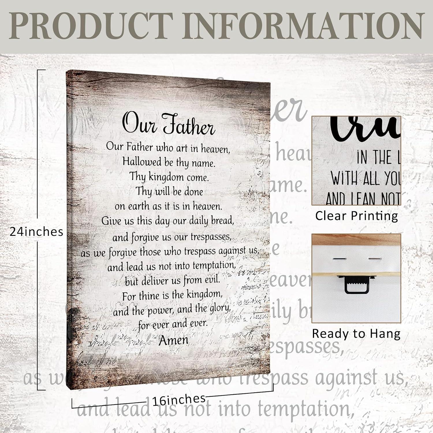 Our Review of PHAMTE ⁢Christian Wall Art: Inspiring and Easy to⁢ Hang