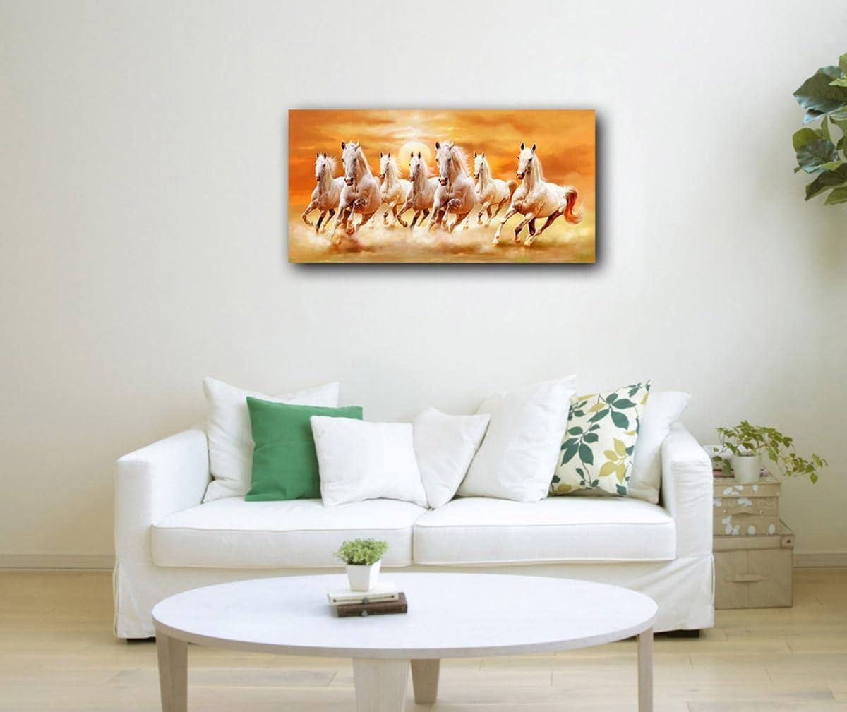 Our Review of Art Factory's Seven Horse Vaastu Canvas Painting Roll