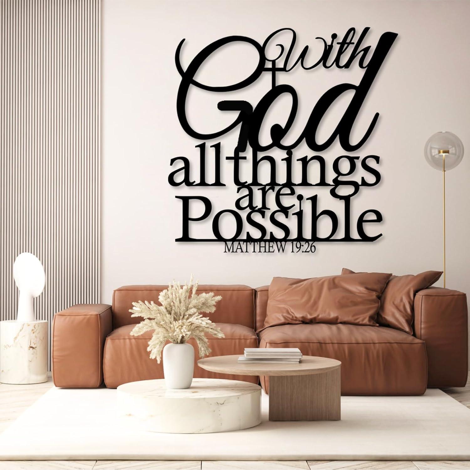 Our Review of Yemwot Metal Bible Verses Wall Decor: Faith & Style
