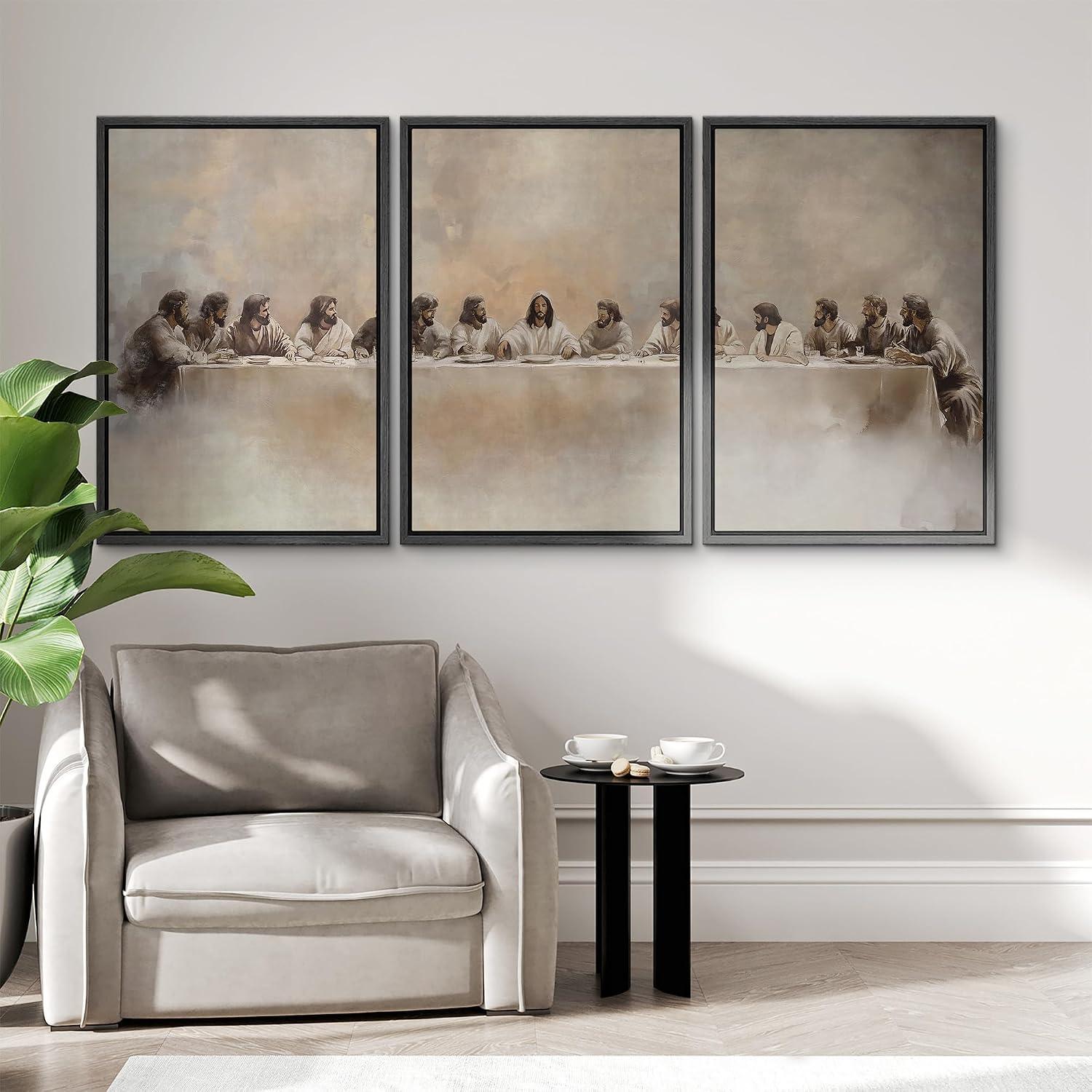 Our Review of IDEA4WALL’s Classic Religious Framed Canvas Set