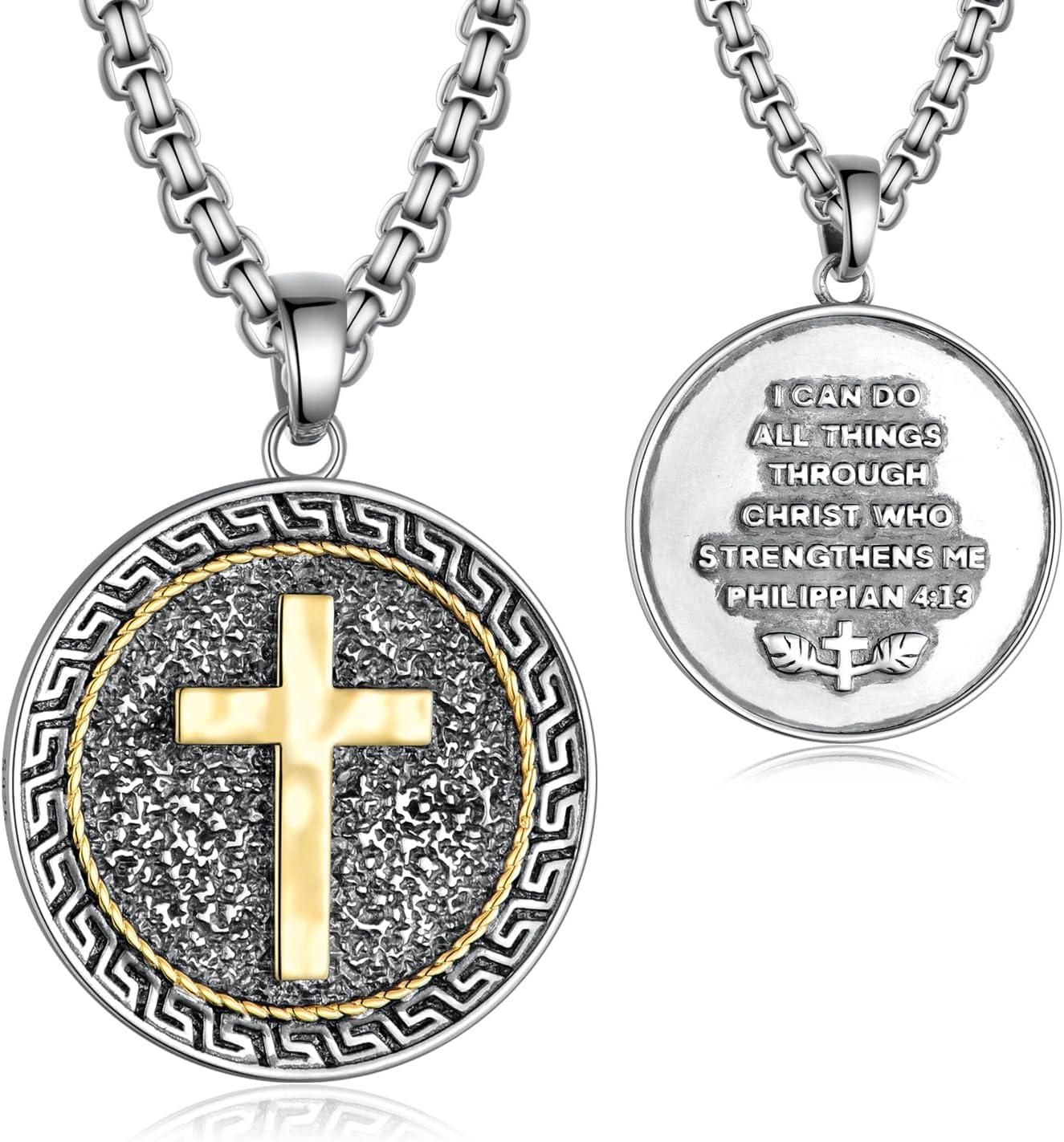 Our Review of‌ the 925 Sterling Silver Gold Cross Necklace ‌for Men