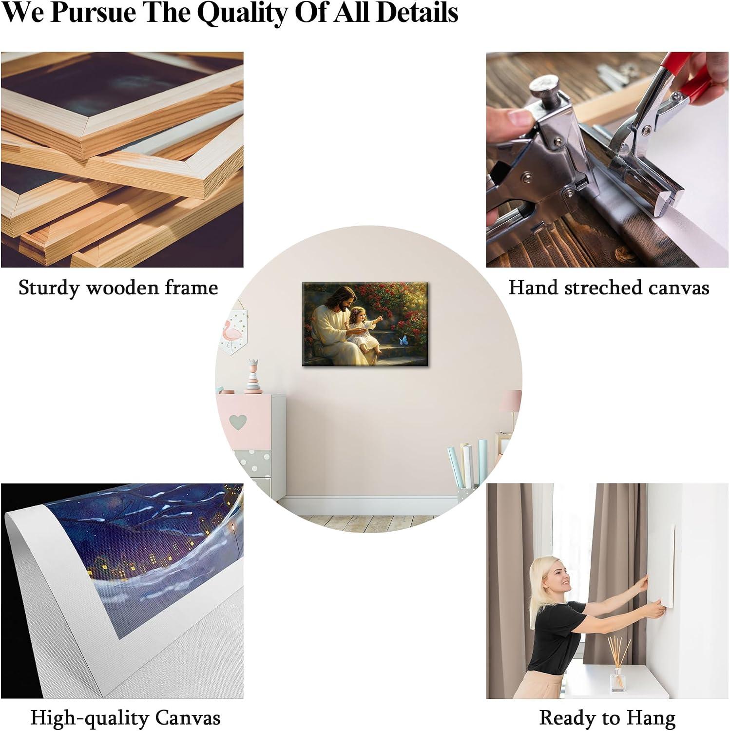 Our Honest review of the ‌Jesus‍ Christ ​& Child Canvas Wall art