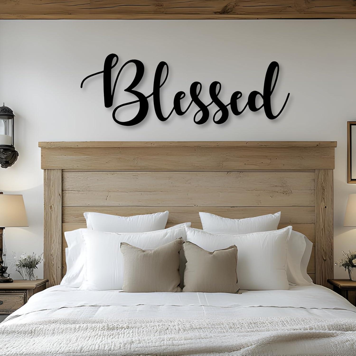 why We Love the Kuestboy Blessed Metal Wall Art Decor