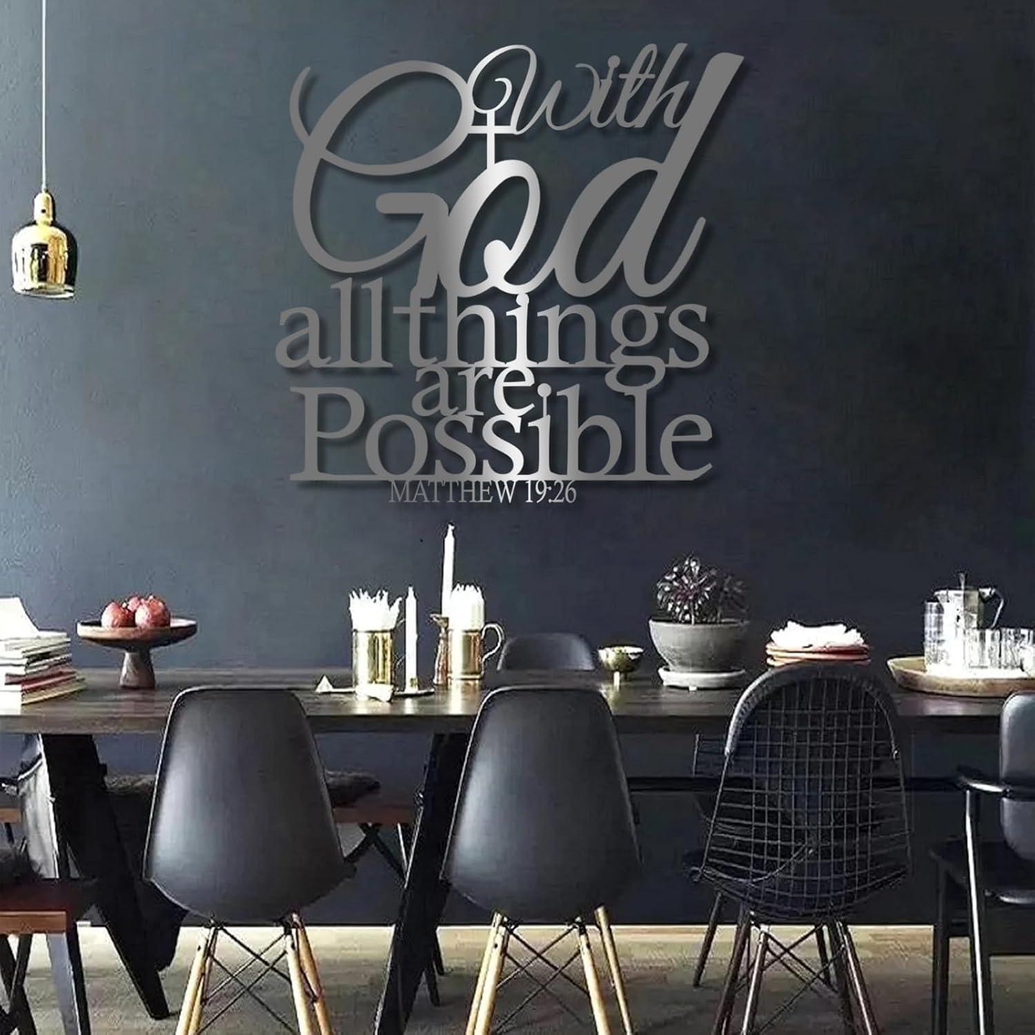 Our Review of Yemwot Metal Bible Verses Wall Decor: Faith & Style