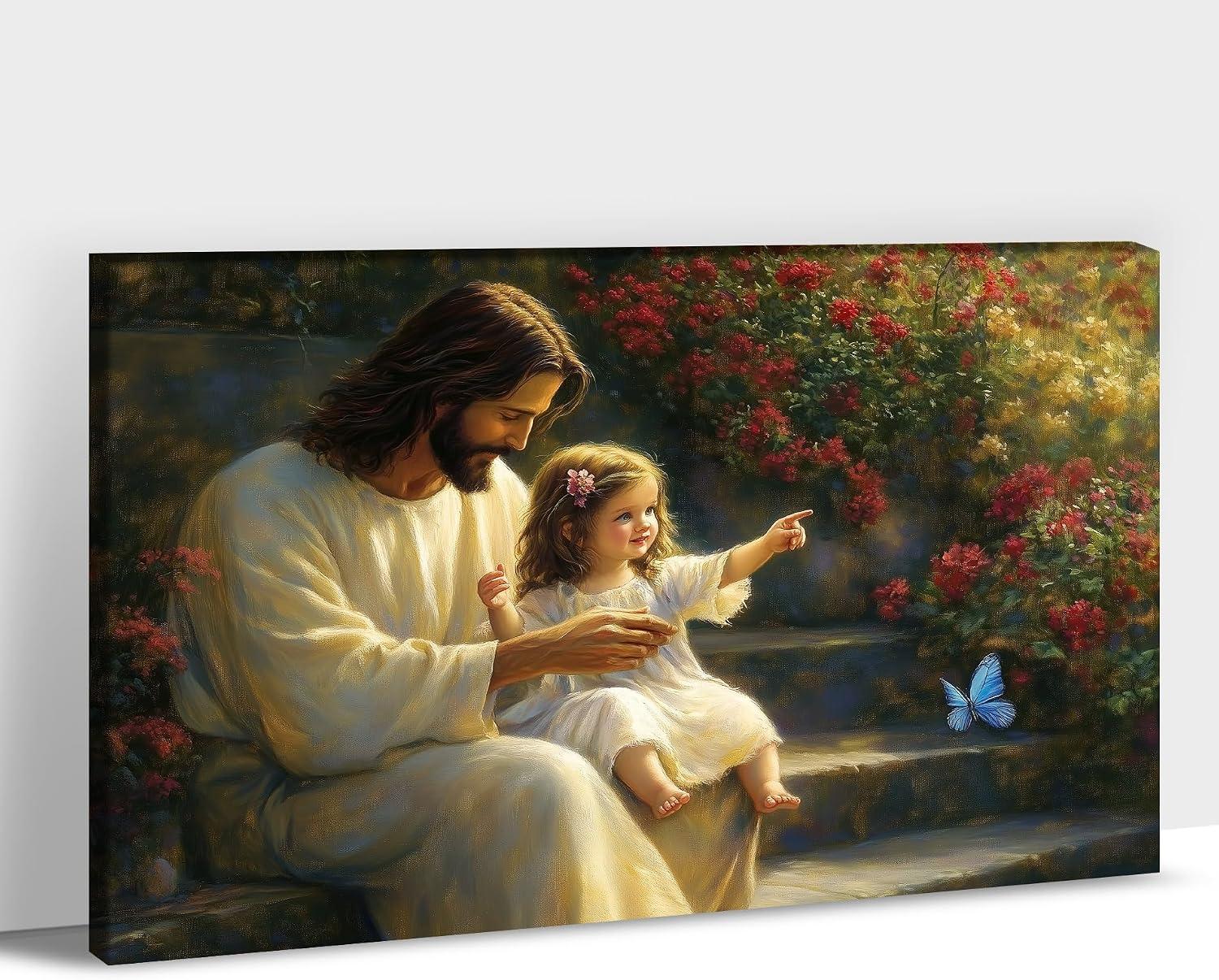 Our Honest Review of the Jesus christ⁣ &⁢ Child Canvas Wall ⁤Art