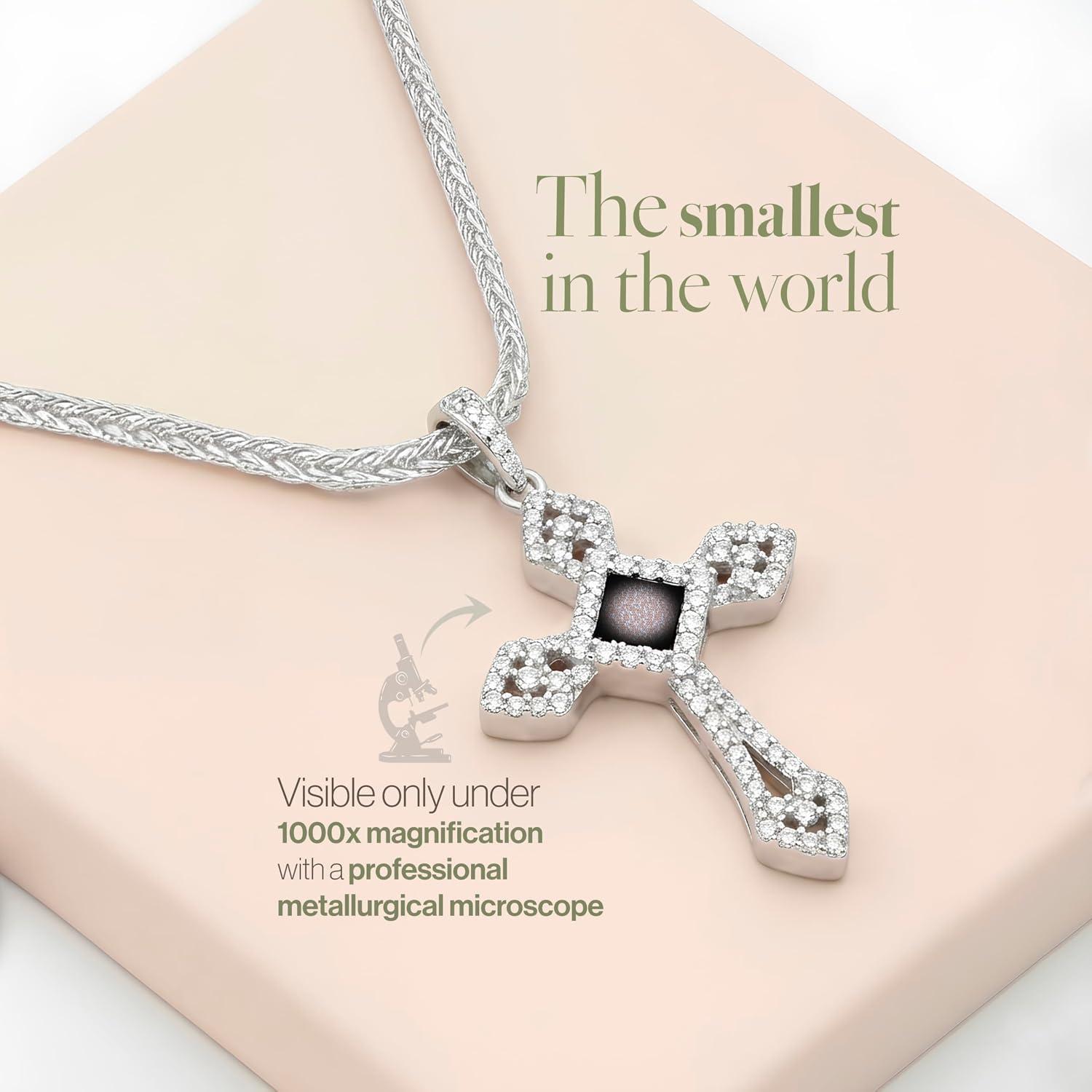 Exploring the Cross Necklace Nano Bible: Our Faith meets Technology