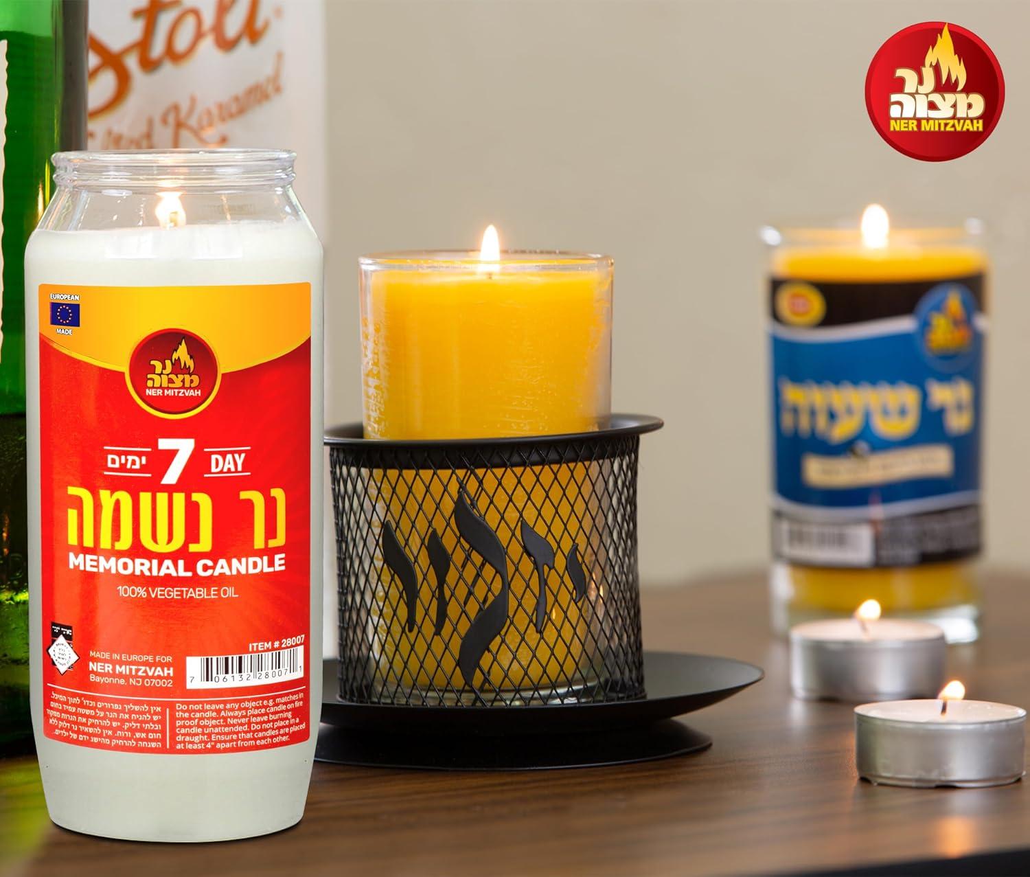 Why We Trust Ner Mitzvah ⁣7 Day Yartzeit Candles for Memorials
