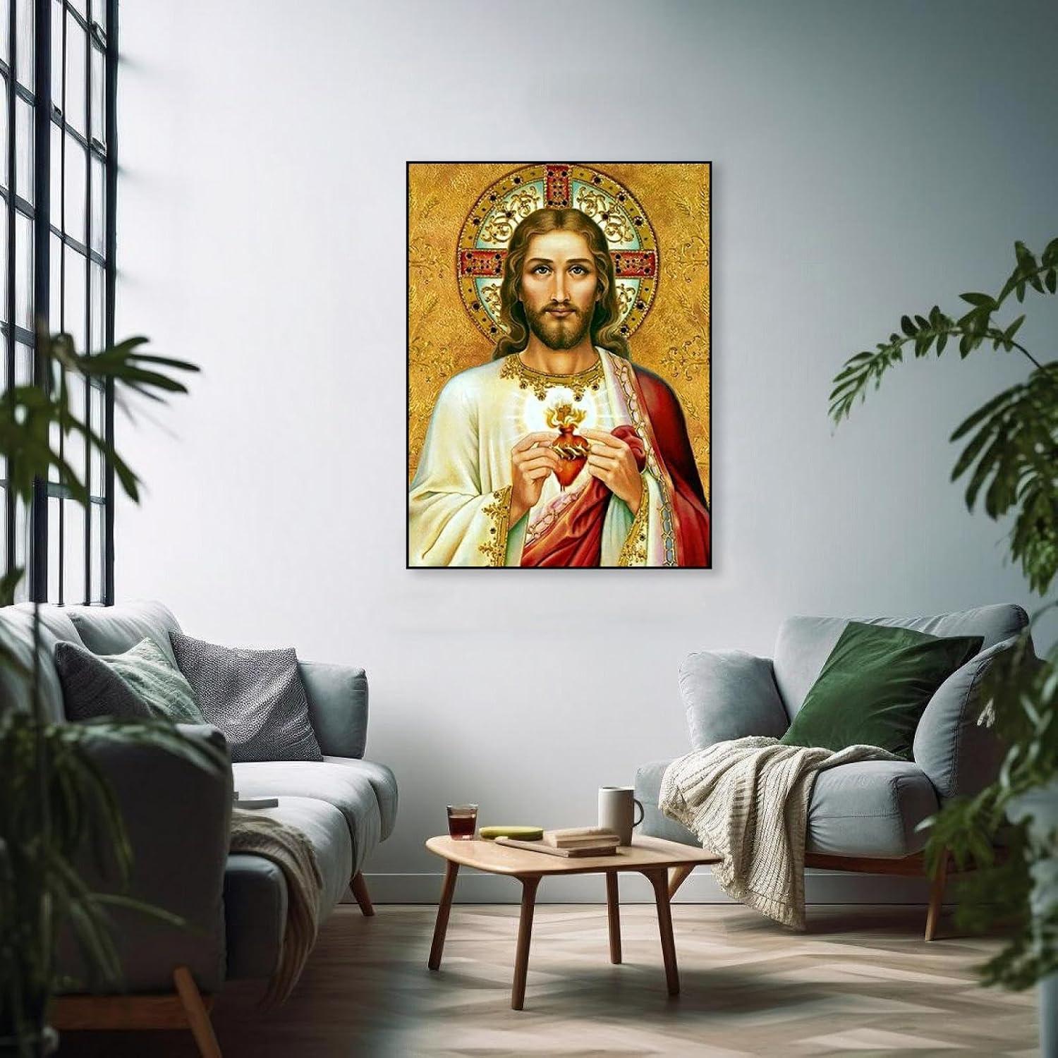 Our Review of the ​IUPKHHDS Jesus Christ Canvas Wall Art