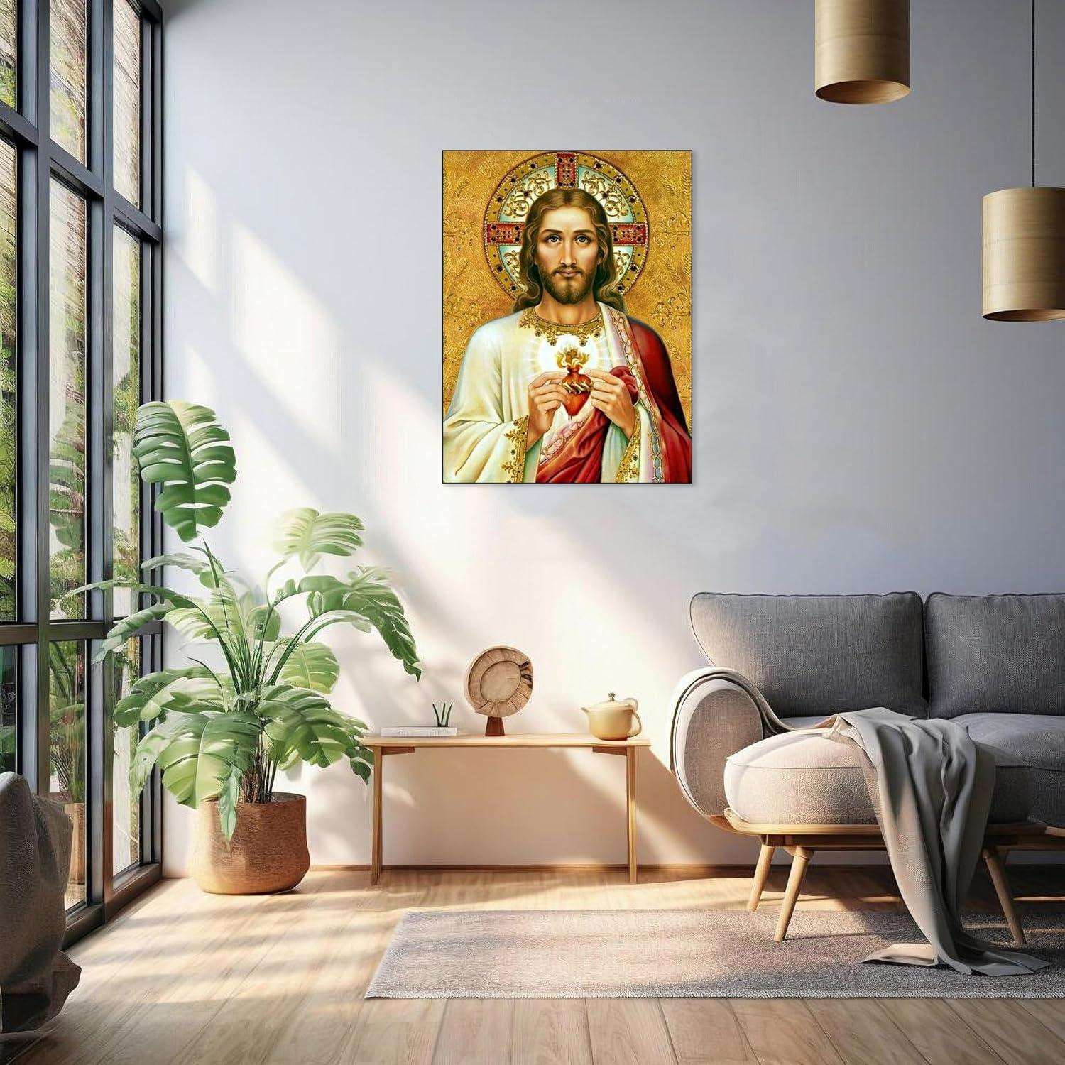 Our Review of the IUPKHHDS Jesus christ Canvas Wall Art