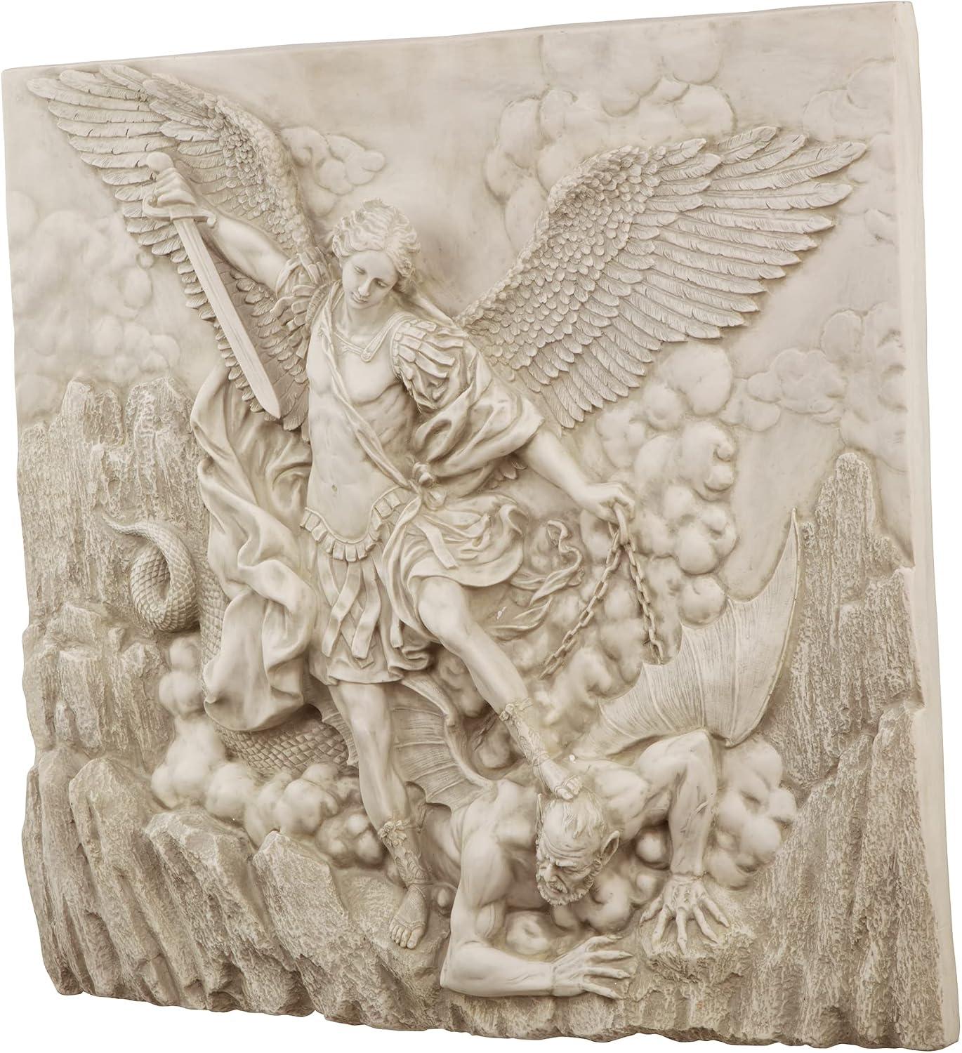 Our Review: Design Toscano Michael the Archangel Wall Frieze ​Sculpture