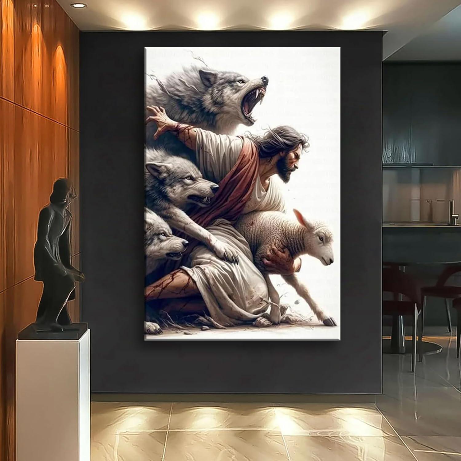 Our Honest ‌Review: ⁢Divine Protection jesus Wall Art for‍ Your Home