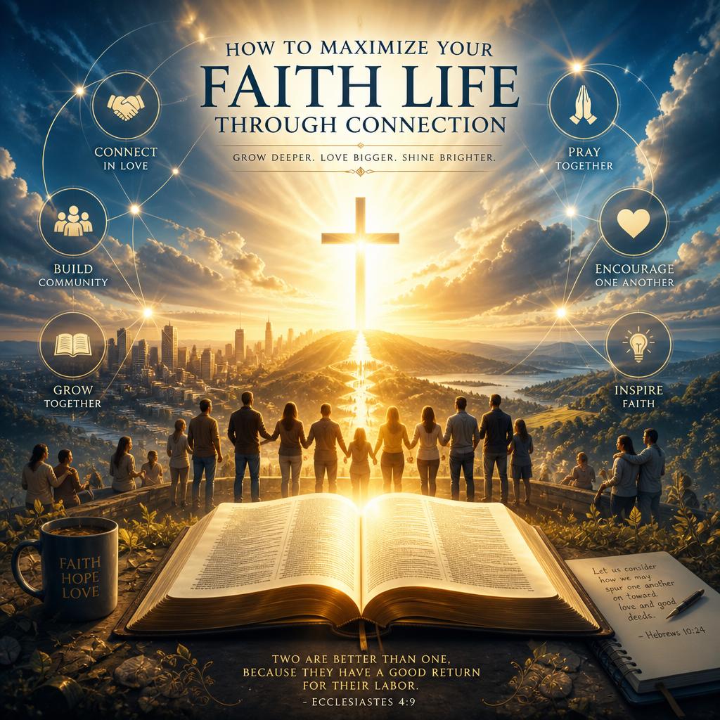 Faith is frequently enough described as a personal journey, yet the Bible stresses the importance of community and connection among believers. Connection is a vital component that not only enriches our faith lives but also aligns us with the teachings of Christ. Hebrews 10:24-25 encourages us, saying, “And let us consider how we may spur one another on toward love and good deeds, not giving up meeting together, as some are in the habit of doing, but encouraging one another.”