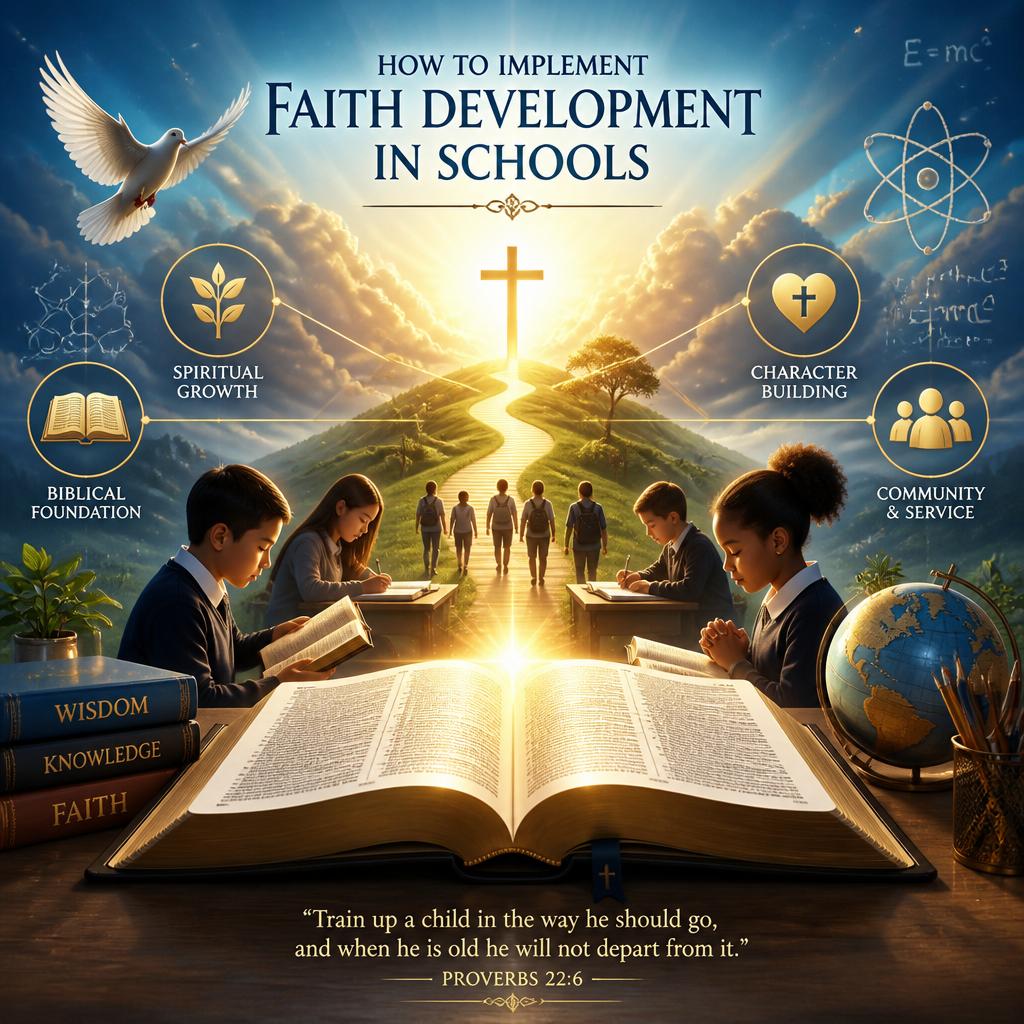 Biblical Insight: In Matthew 18:20, Jesus teaches, “For where two or three gather in my name, there am I with them.” This serves as a reminder of the power of community in faith development.Schools can create opportunities for students to gather for prayer, worshipand reflection