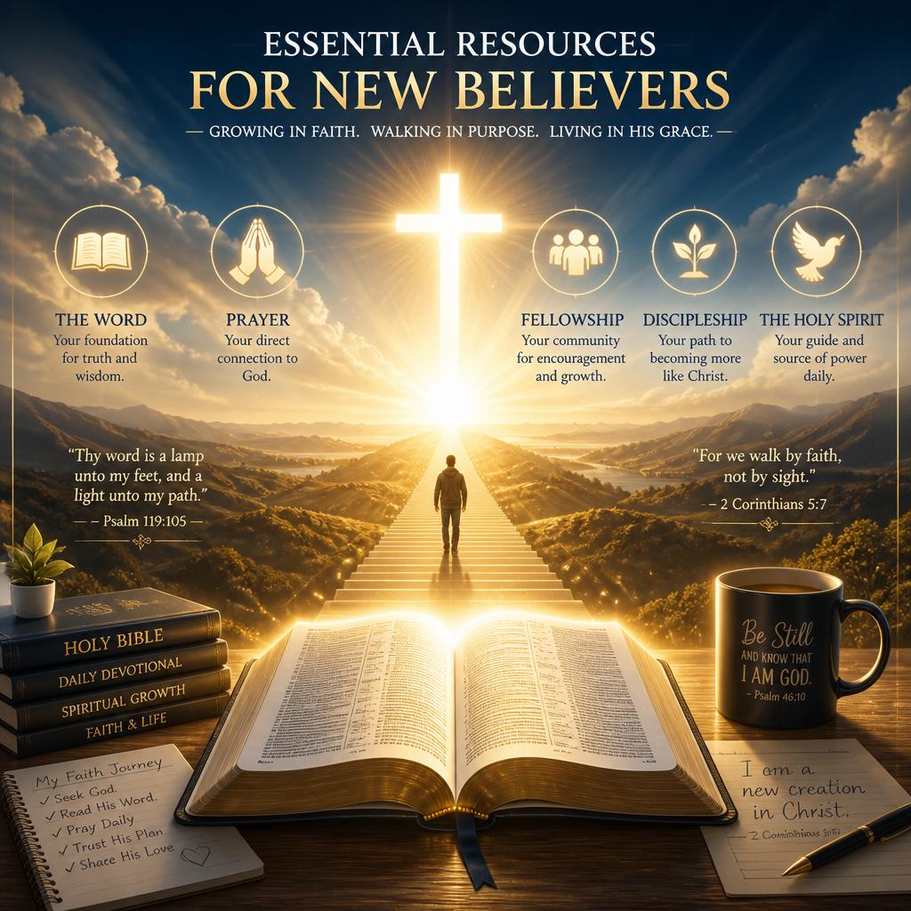 Community: Join a local church or Bible study group. Fellowship with others can enhance understanding and provide support on this spiritual journey