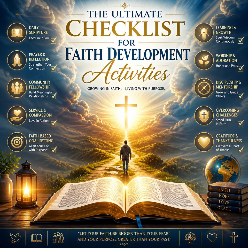 Consider these community activities that are biblically grounded and can bring you closer to God: