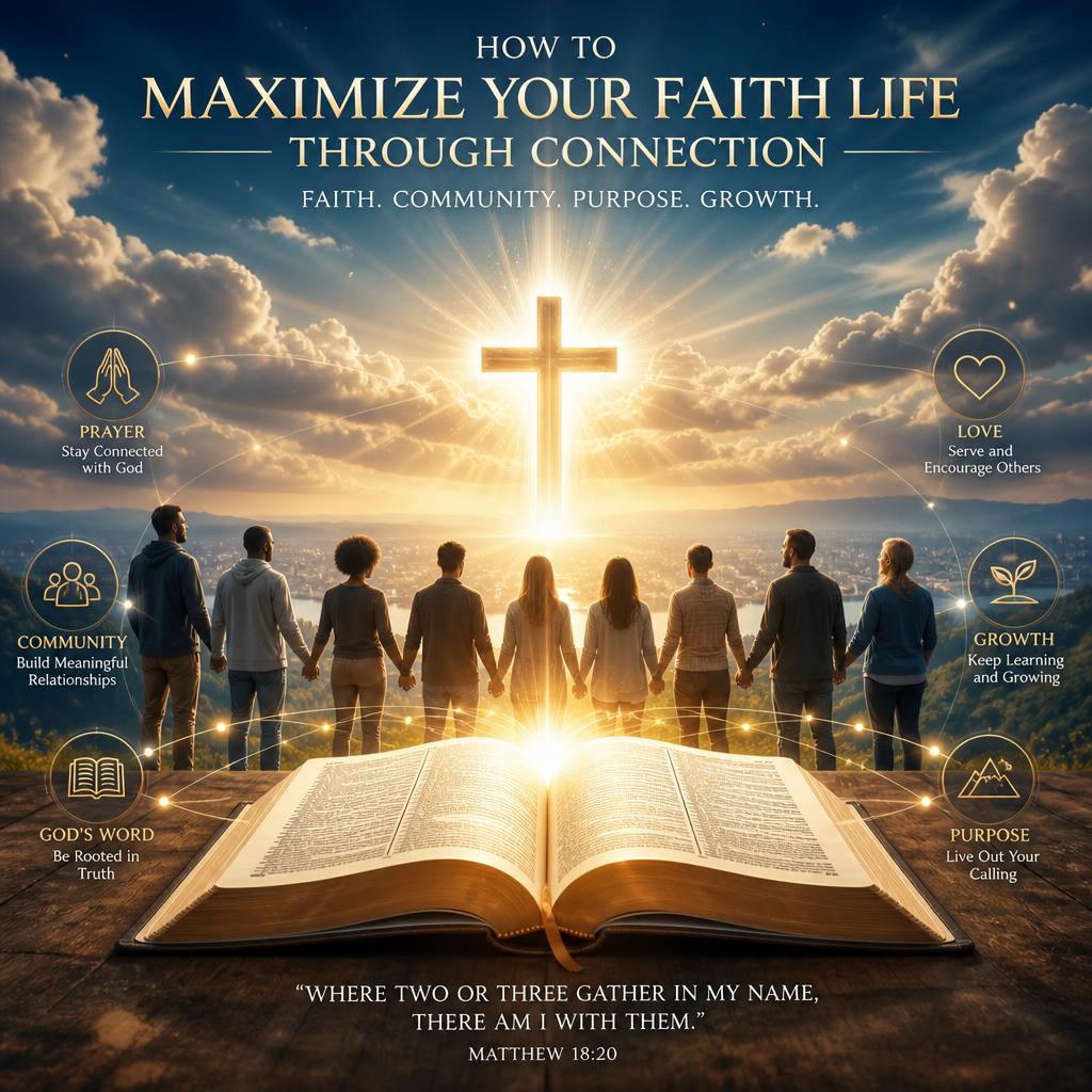 Small Groups: Join or start a small group in your church where you can study scripture and share life experiences