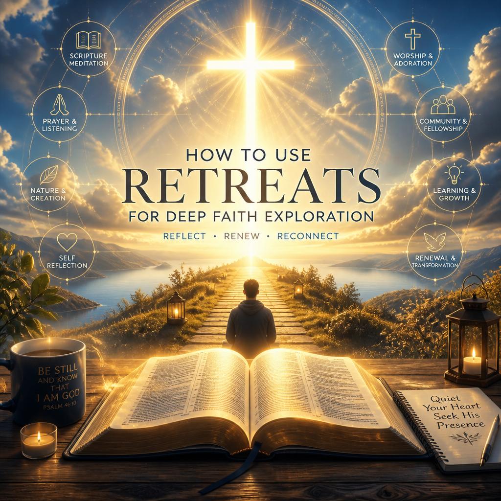 Follow-Up Practices: Establish new routines or spiritual disciplines that will help reinforce the lessons learned during your retreat