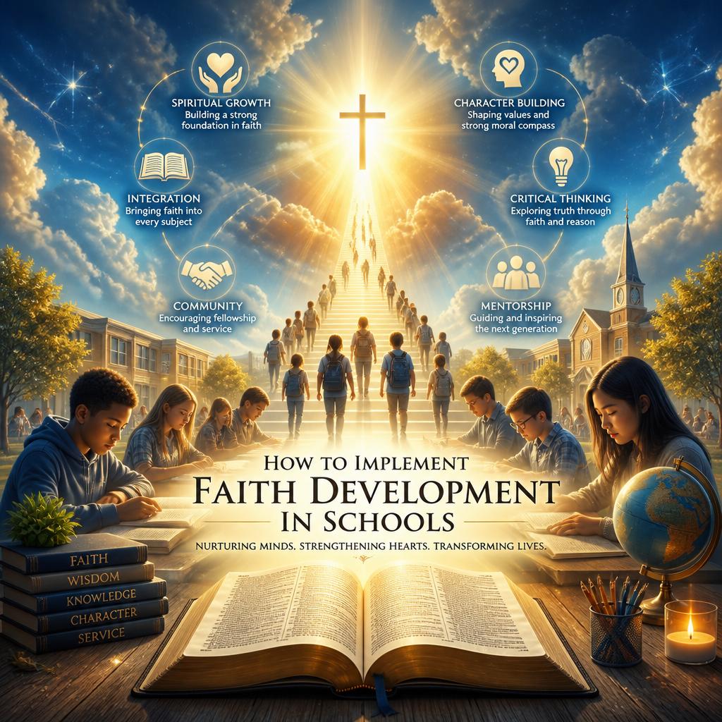 Integrate faith discussions into the daily curriculum
