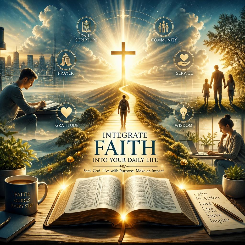 Find a Mentor: Seek out someone whose faith you admire. This relationship can provide guidance, accountabilityand support as you navigate your spiritual journey