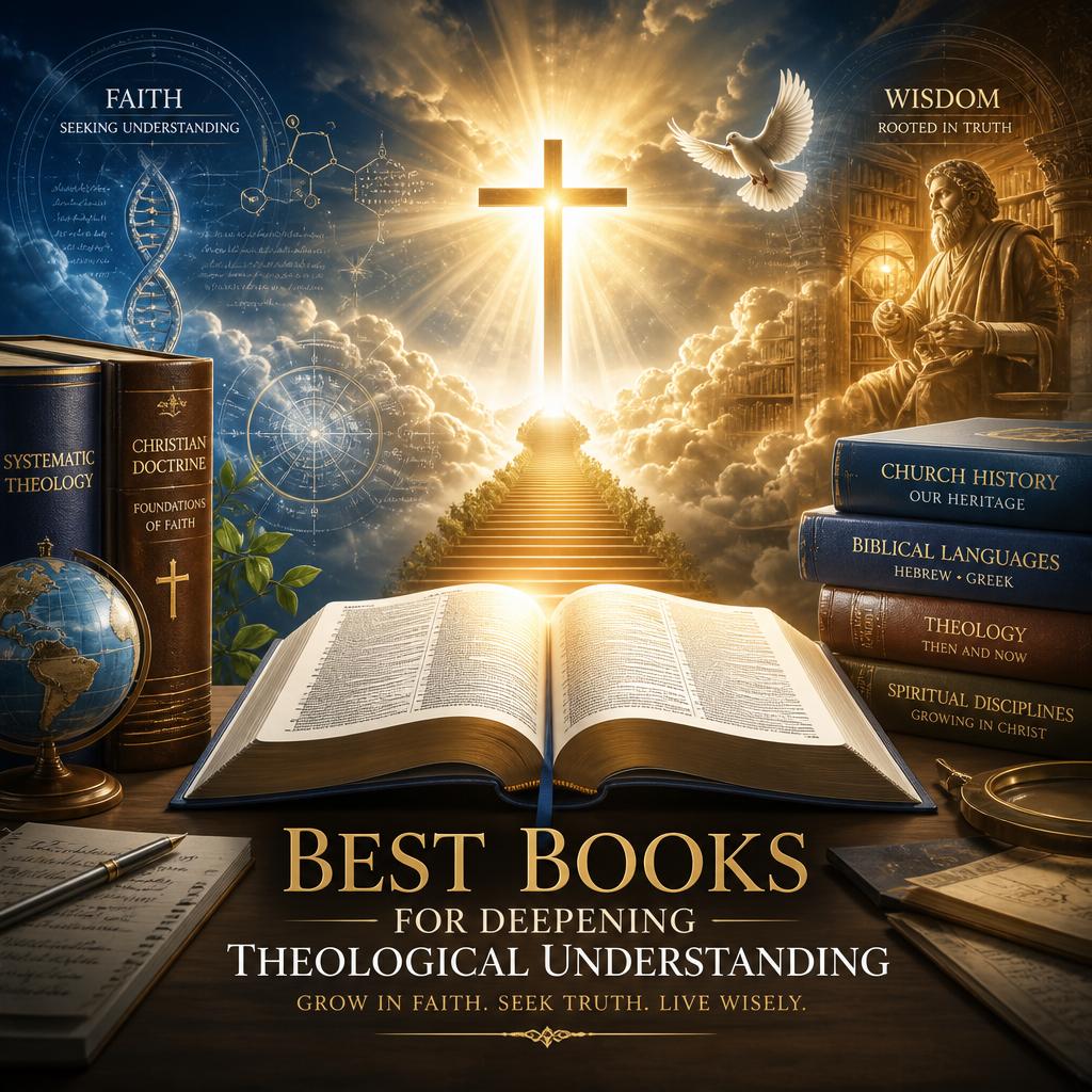 Systematic Theology by Wayne Grudem - a comprehensive analysis of core theological concepts, this text is designed for readers who wish to gain a structured understanding of Christian doctrine