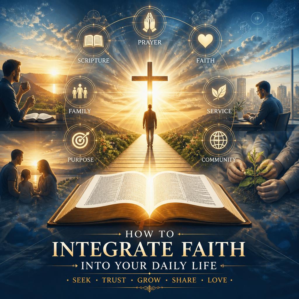 To integrate faith into your daily life, it is indeed essential to understand the foundation upon which your beliefs rest. This involves not just an intellectual acknowledgment of your faith, but a deeper, spiritual connection