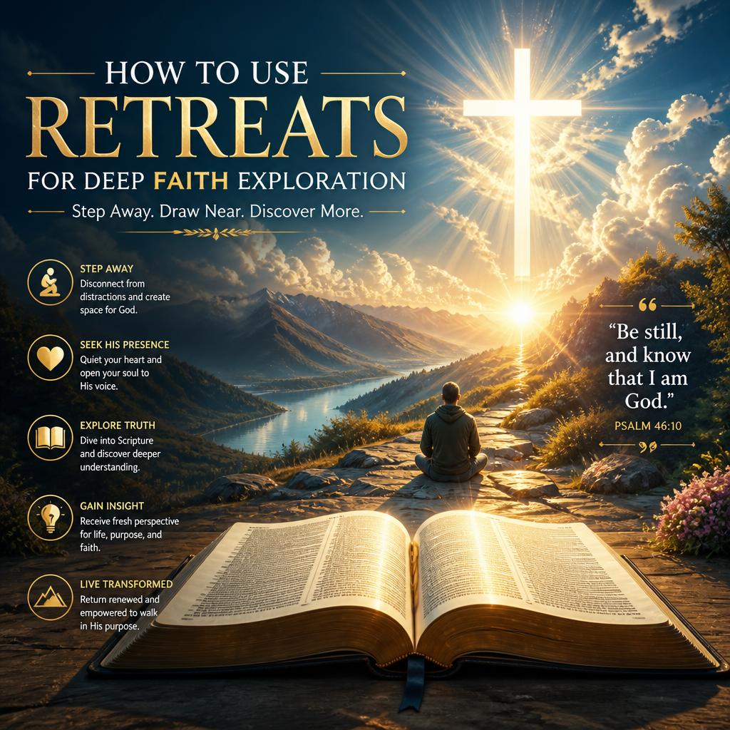 Moreover, incorporating elements such as worship music or nature sounds can aid in centering your thoughts and calming your spirit. As Jesus often sought out isolated places for prayer (see Mark 1:35), creating a special corner or place that feels sacred and inviting can greatly enhance your spiritual journey during the retreat