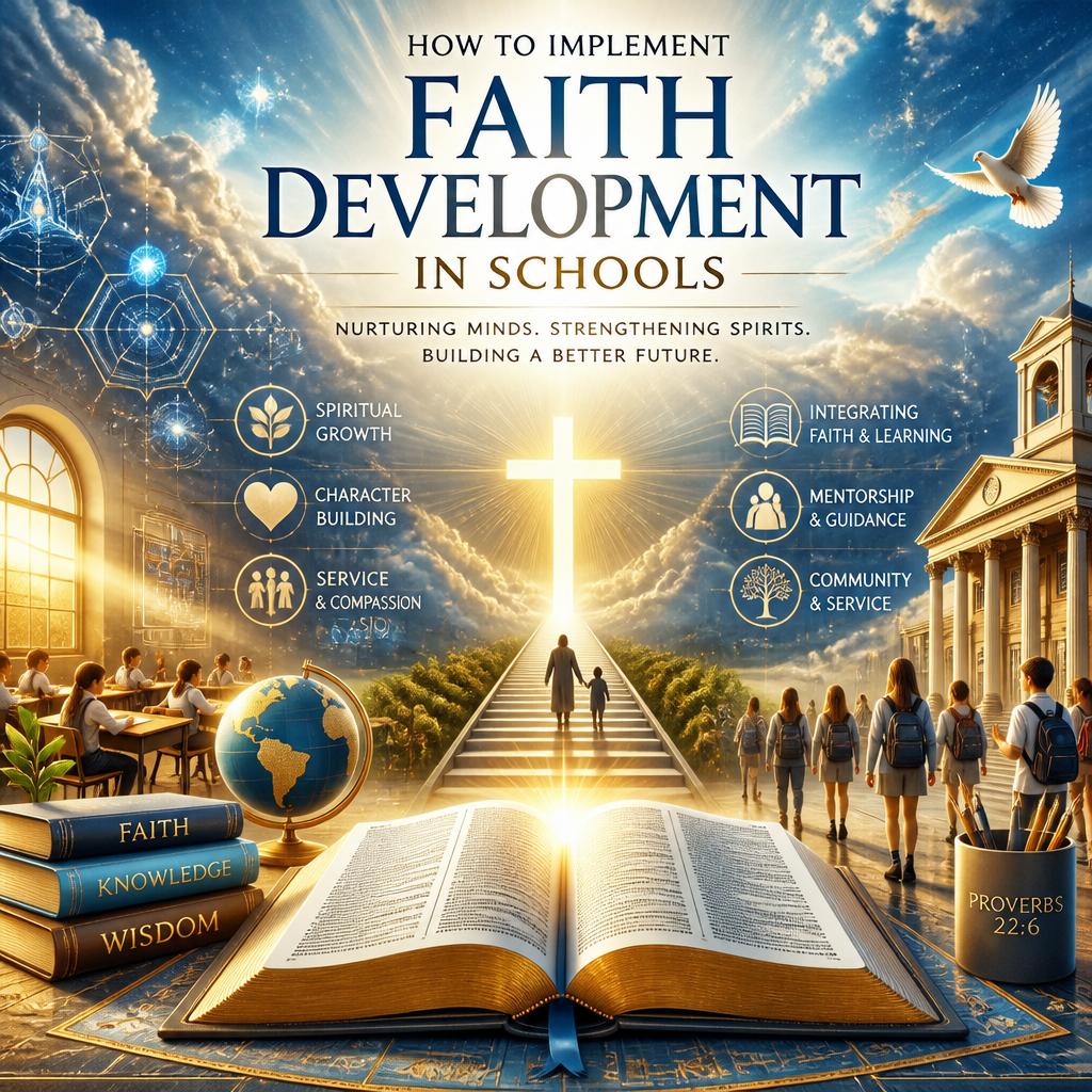 Faith development does not exist in a vacuum; it's vital to engage the entire school community, including staff, parentsand local congregations.Schools should foster a shared commitment to exploring and supporting the faith journeys of students. This can be achieved through regular community events,shared worship experiences,and open forums for interfaith dialogues
