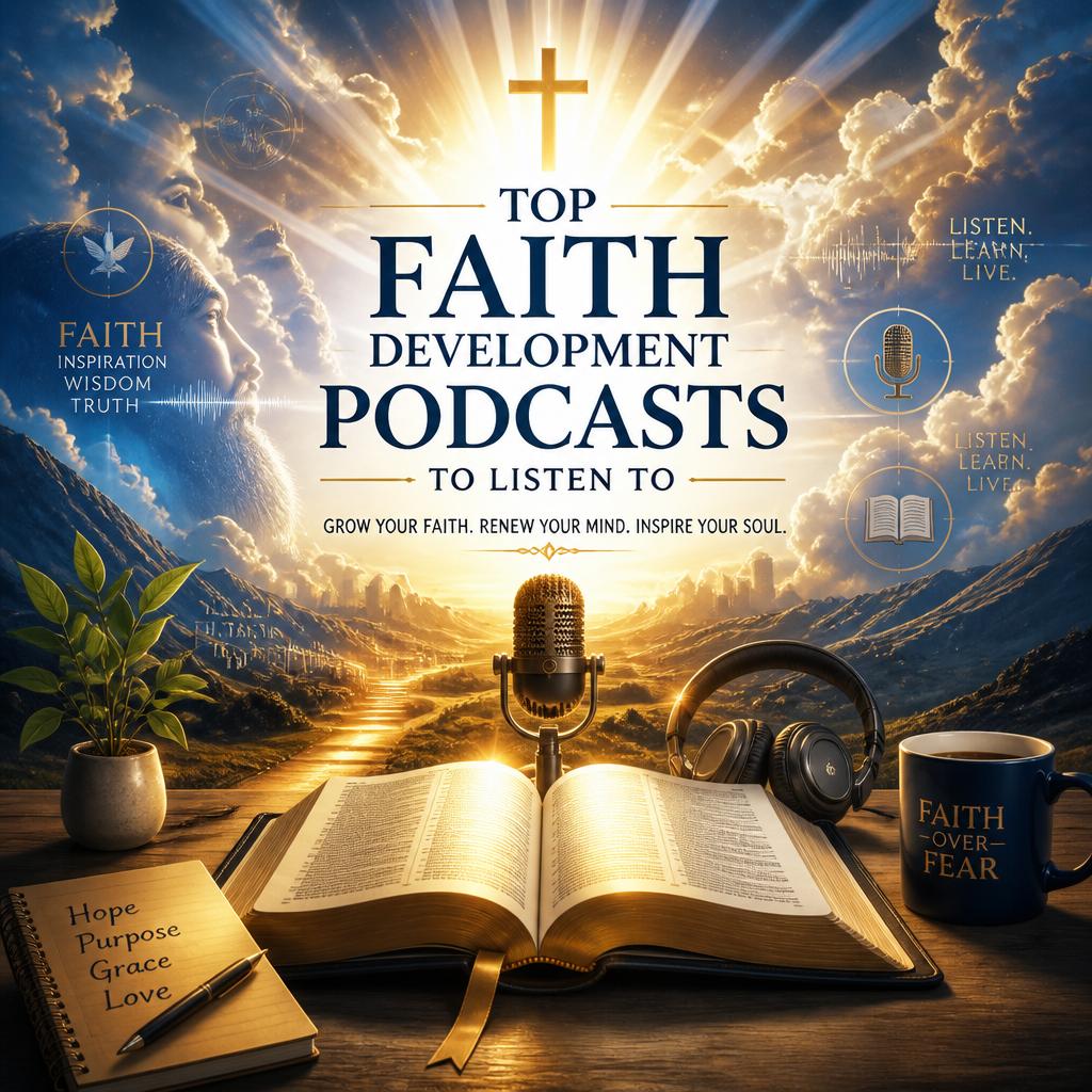 To assist you in navigating this audio landscape, here are some standout podcasts that effectively blend faith with personal development: