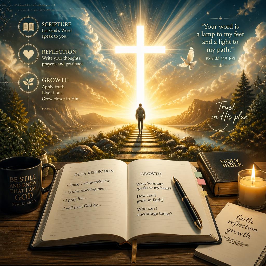 Gratitude Journaling: Write down three things you are grateful for each day. This practice aligns with 1 Thessalonians 5:18, reminding us to give thanks in all circumstances