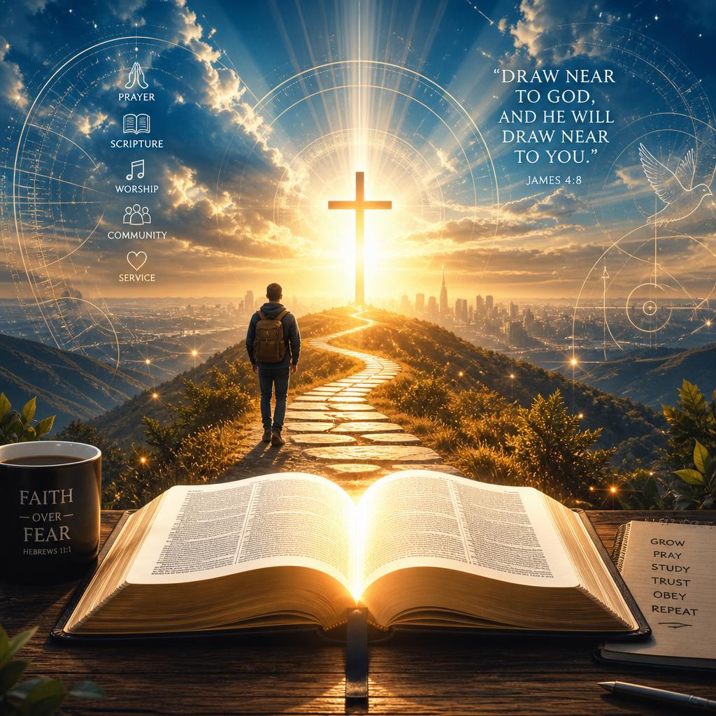 Once you have a clearer understanding of your faith foundation, the next step is to embrace spiritual disciplines that deepen your relationship with God.Spiritual disciplines, such as prayer, fasting, meditationand studying scripture, are essential components of a vibrant faith life. Consider adopting practices like: