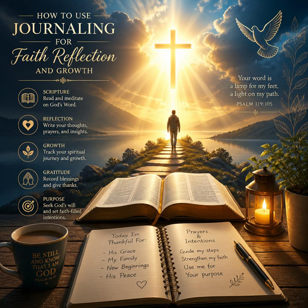 Review and Reflect: Set aside time at the end of each week or month to read through your past entries, enabling you to track your growth over time and identify patterns in your faith journey
