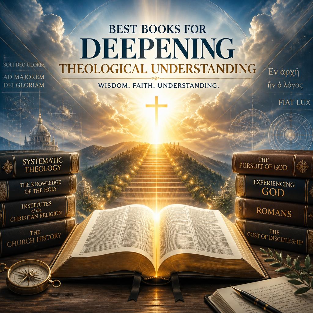 Studying theology equips Christians to better understand their faith and articulate it in meaningful ways. Books that encourage this growth act as guides for personal reflection and communal dialog