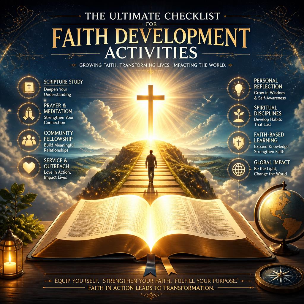 Before engaging in faith development activities, it is essential to understand your spiritual needs. Self-reflection helps identify areas were you may need growth, encouragementor healing. Take time to meditate on what you believe God is calling you to focus on in your spiritual life. A journal can be an invaluable tool in this finding process