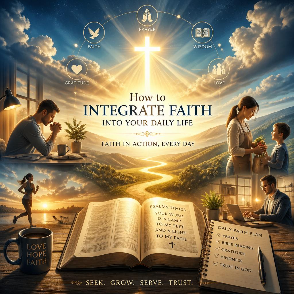 Implement the following principles to embody your faith: