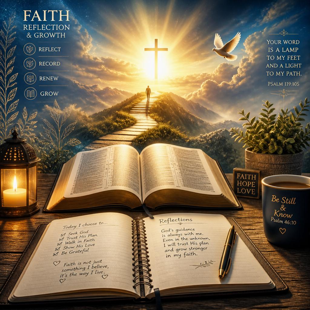 Scripture tells us that “the heart of man plans his way, but the Lord establishes his steps” (Proverbs 16:9, ESV).By identifying your intentions, you allow God to guide your journaling journey while being aware of your spiritual needs