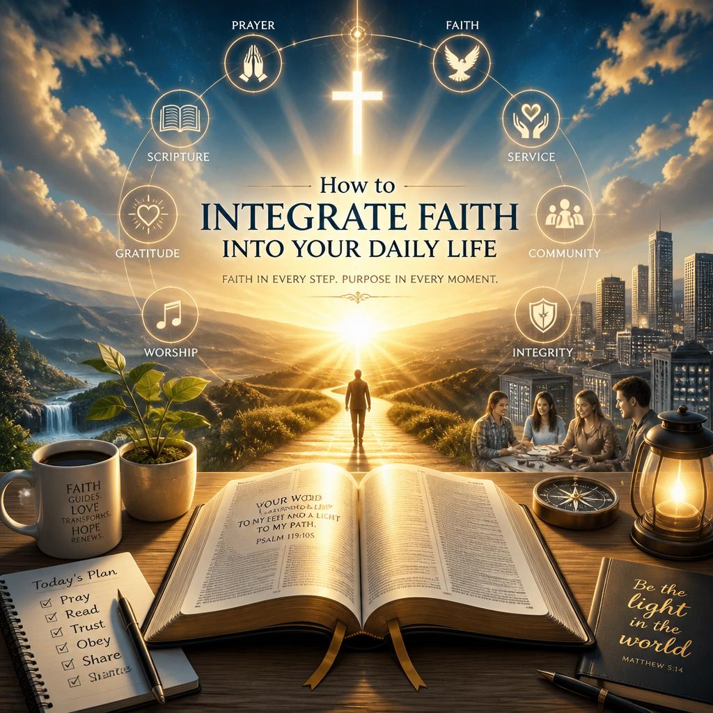 Faith-Based Journaling: Keep a journal to document answered prayers, insights from scriptureand reflections on your spiritual journey.This practice encourages you to articulate your faith experiences
