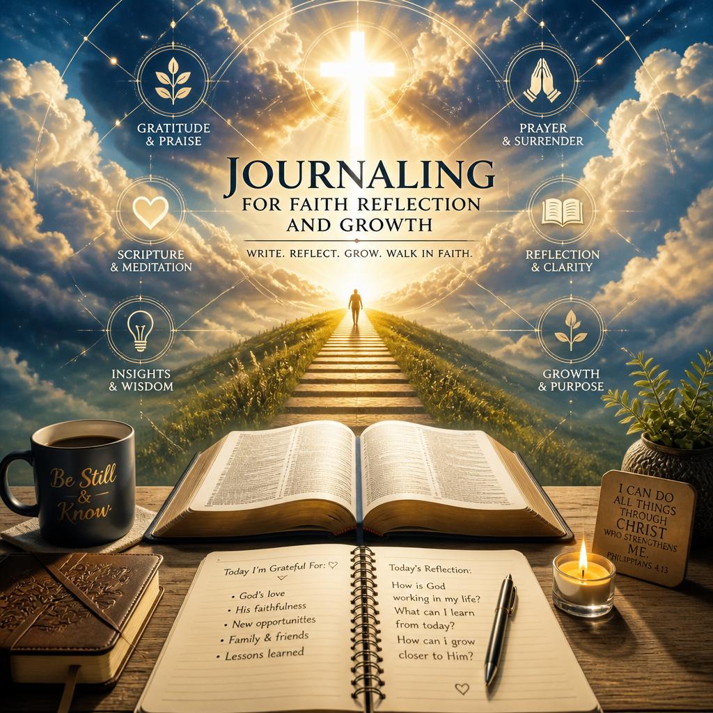 Prayer Journaling: Record your prayers and any answers you receive from God. This practice can help track your spiritual journey and increase your faith over time