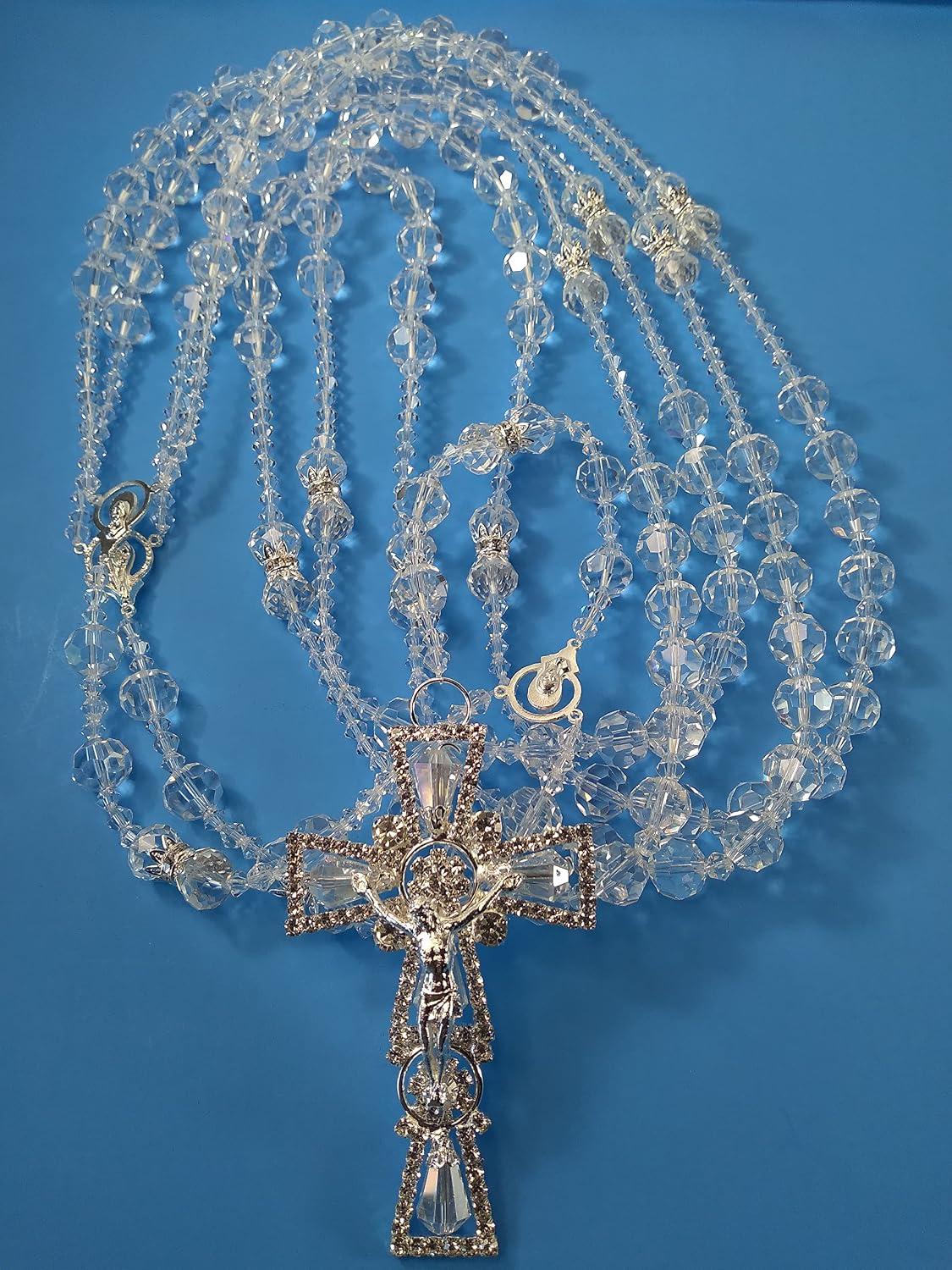 Our Honest Review: Javier Swarovski wedding Lasso in Silver