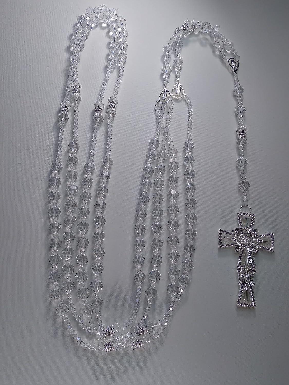 Our Honest Review: javier Swarovski Wedding Lasso in Silver
