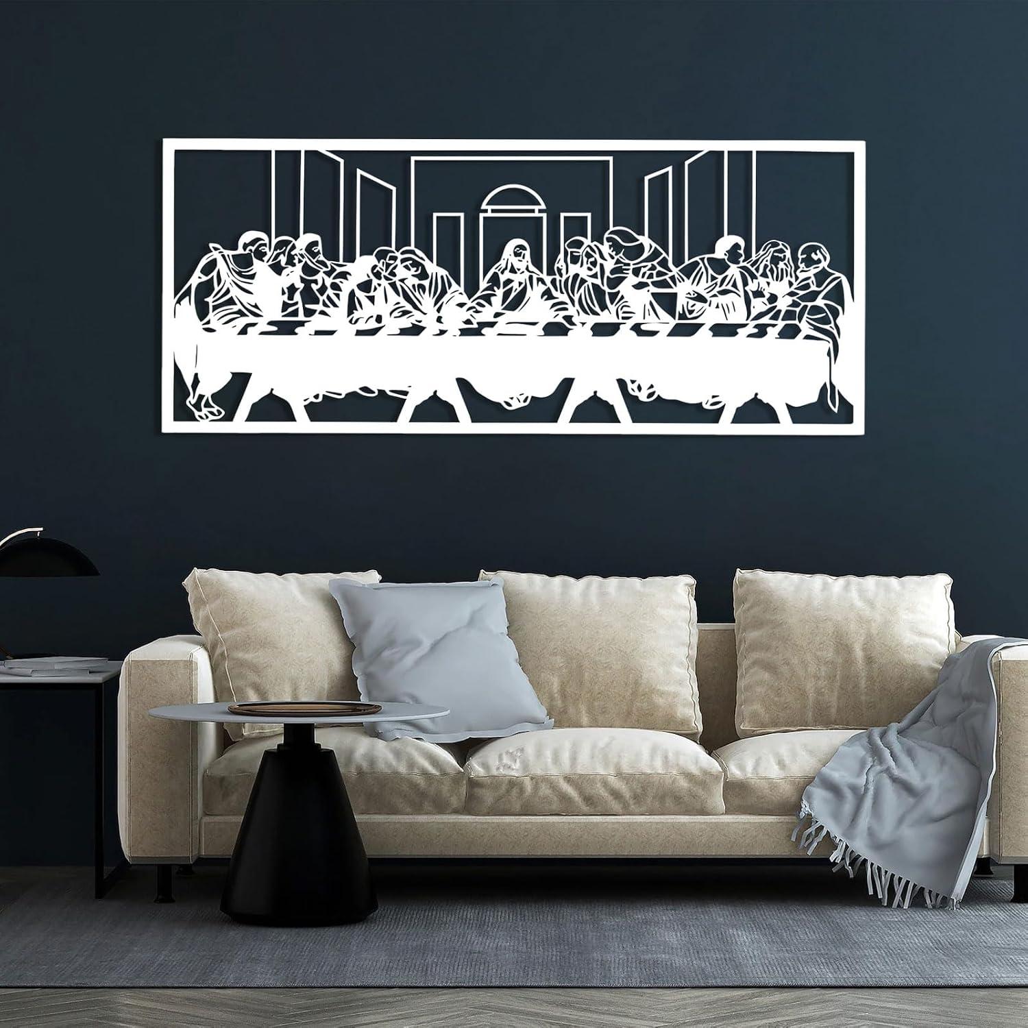 Why We Love the Metal Jesus Last Supper Wall ⁢Art in Our Home